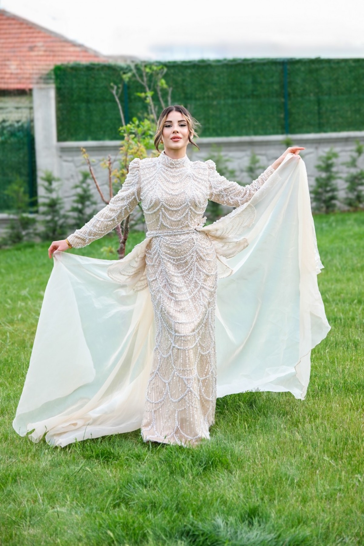 Ravi Rental Dress Pearl Elbise
