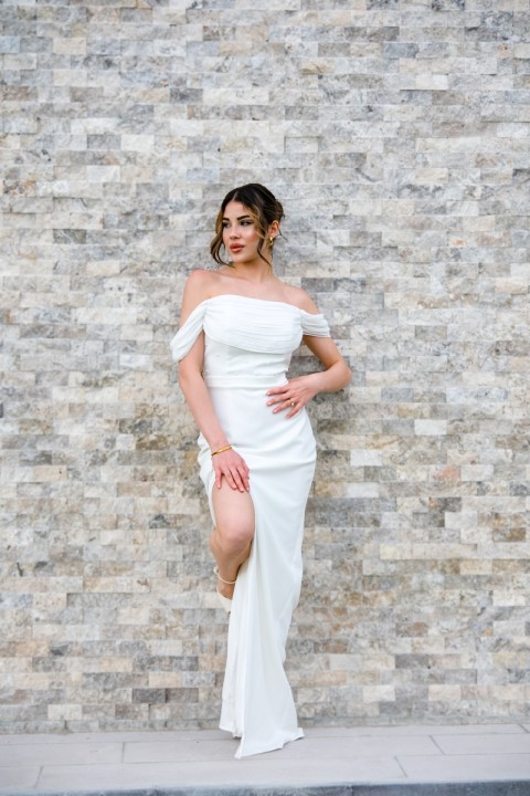 Ravi Rental Dress Begonvil Elbise