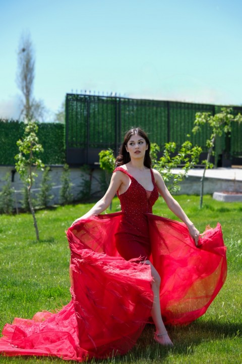Ravi Rental Dress Della Elbise