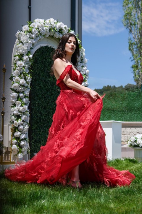 Ravi Rental Dress Della Elbise