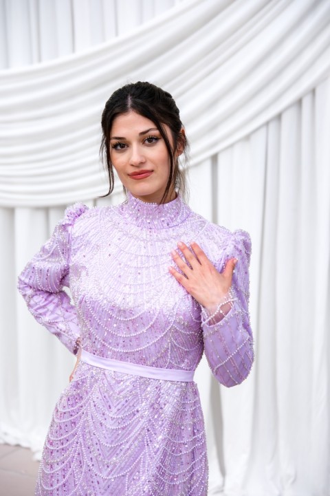 Ravi Rental Dress Violet Elbise